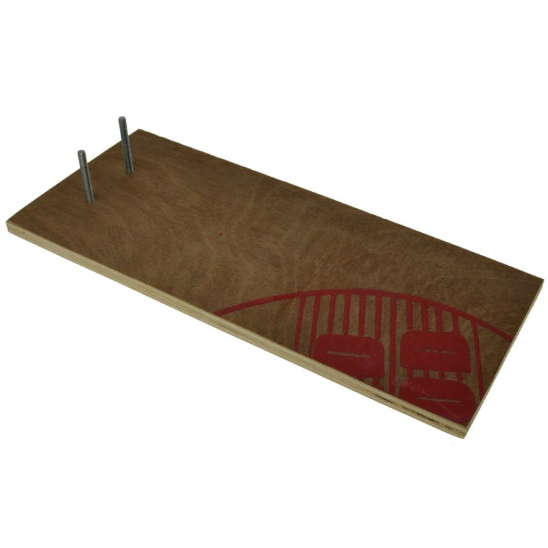 Montageplaat voor buttonmachine