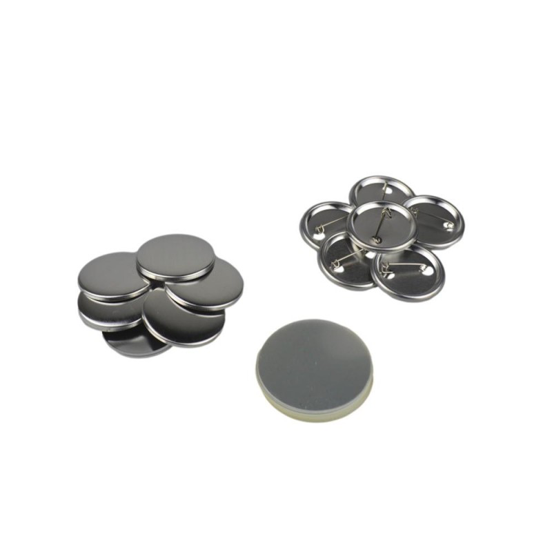 [BOSB38mm-pre-pinned-metalen-achterkant] 38mm Pre-pinned button onderdelen (metalen achterkant)